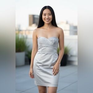 J.Crew Size 10 Silk Dress Strapless Cocktail dress